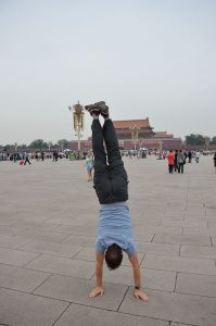 Tianamen-Square-Tony-handstanding
