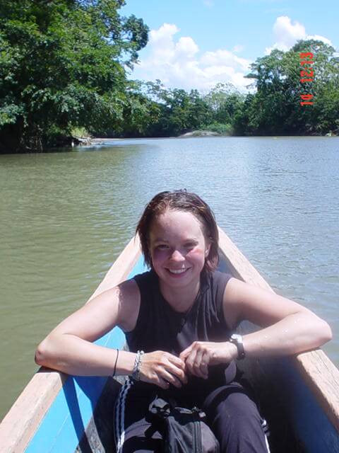Ashley in Canoe