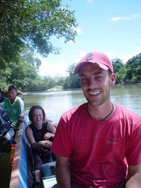 Toby in Canoe